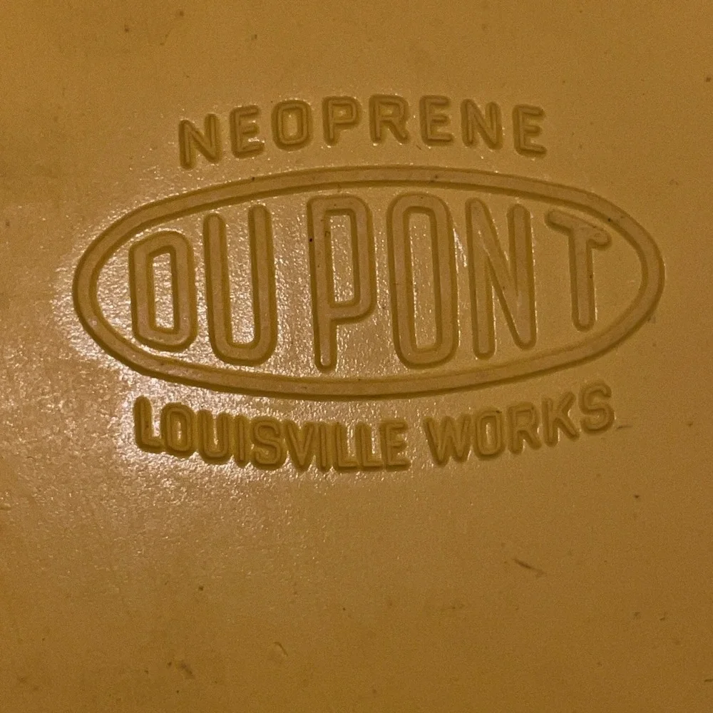 7‎ Vintage Collectible DuPont Neoprene Bright Pastel Rubber Coasters